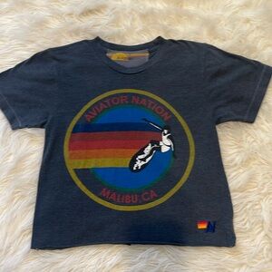 Aviator nation size small tee